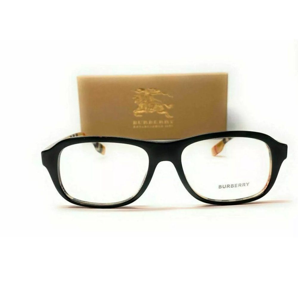 Burberry Men's Black Vintage Eyeglasses Box - Picture 2 of 4